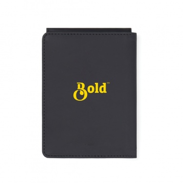 Logo trade promotional giveaways picture of: VINGA Baltimore RCS recycled polyester RFID passport cover